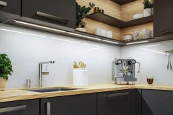 Paulmann underskabslampe Inline 2x-udvidelse krom 35 cm 830