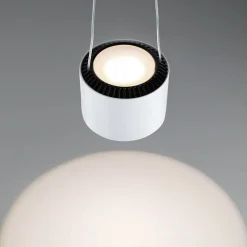 Paulmann URail Aldan LED-pendellampe, hvid