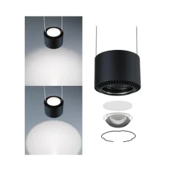 Paulmann URail Aldan LED-pendel 4.000 K sort