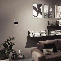 Paulmann URail Aldan LED-pendellampe, sort