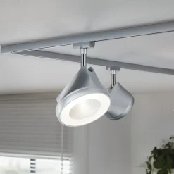 Paulmann URail Arena spot krom, kan dæmpes 2.700 K