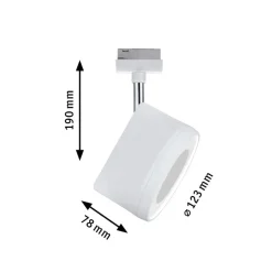 Paulmann URail Arena spot hvidt kan dæmpes 2.700 K