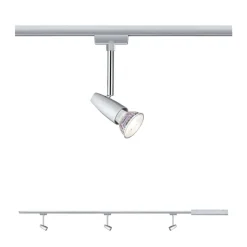 Paulmann URail Barelli basissæt med 3 spots, krom