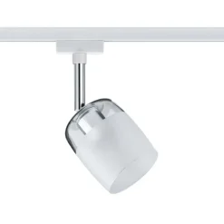 Paulmann URail Blossom spot, hvid/klar/satineret