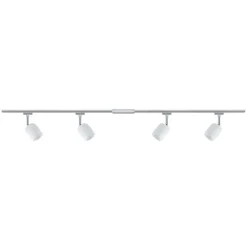 Paulmann URail Blossom 4x-basissæt krom/satineret