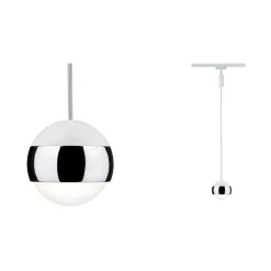 Paulmann URail Capsule II pendel, hvid/krom 827
