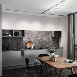 Paulmann URail Ceiling Socket E27, mat krom