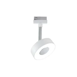 Paulmann URail Circle LED-spot, rundt, i hvidt