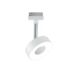 Paulmann URail Circle LED-spot, rundt, i hvidt