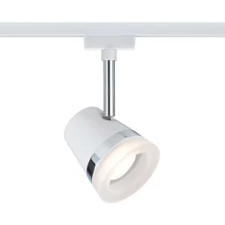 Paulmann URail Cone spot, hvid/krom