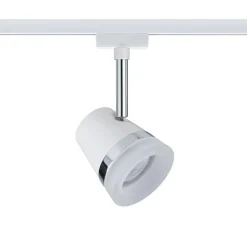 Paulmann URail Cone spot, hvid/krom