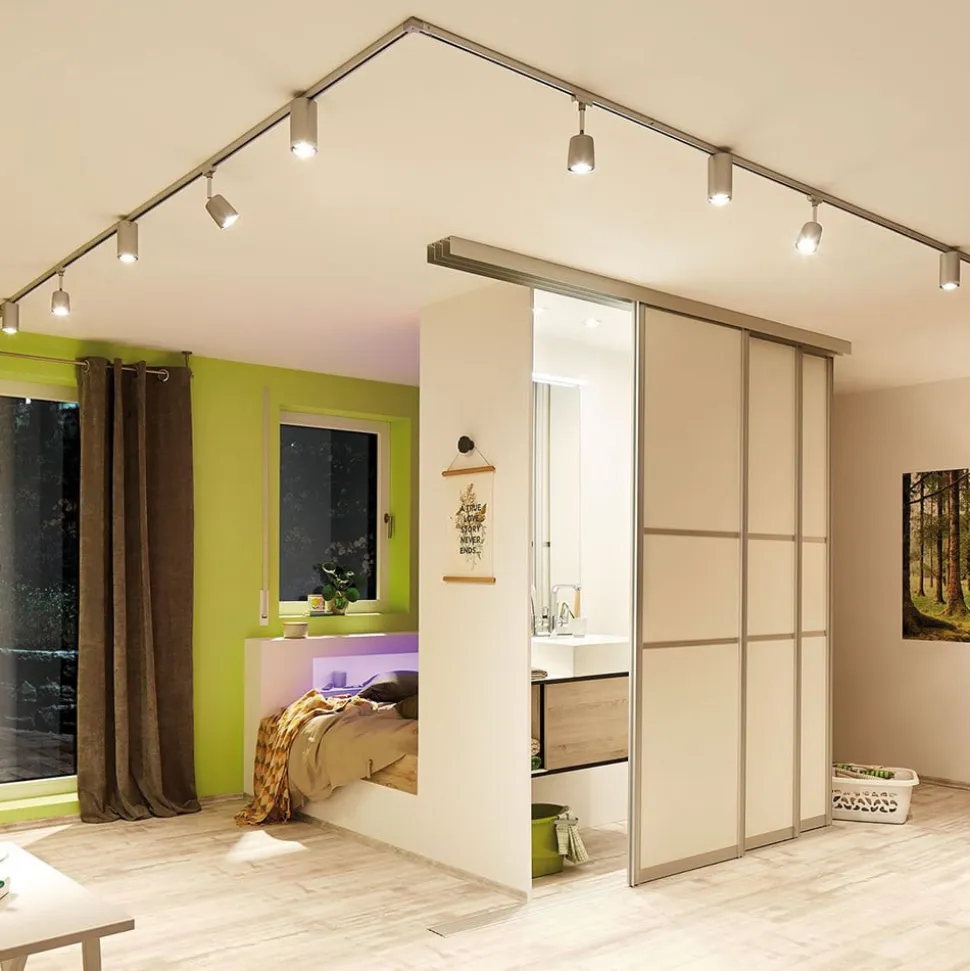 Paulmann URail Cover Set, 3 spots, track, krom