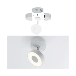 Paulmann URail føder til enkeltspot, mat hvid