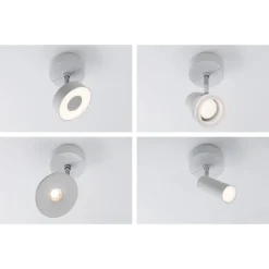 Paulmann URail føder til enkeltspot, mat hvid