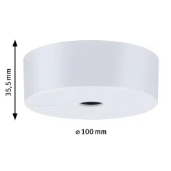 Paulmann URail føder til enkeltspot, mat hvid