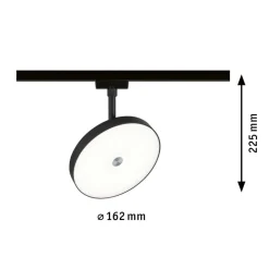 Paulmann URail Hildor LED-spot sort 4.000K