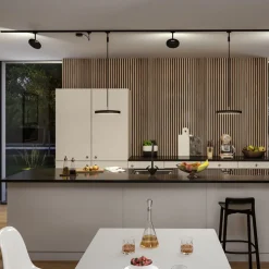 Paulmann URail kabelføring Zigbee 1 m, sort mat