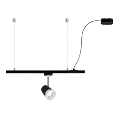 Paulmann URail kabelindføring, sort mat, 2 m