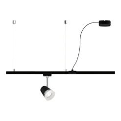 Paulmann URail kabelindføring, sort mat, 2 m