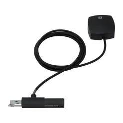 Paulmann URail kabelindføring, sort mat, 2 m