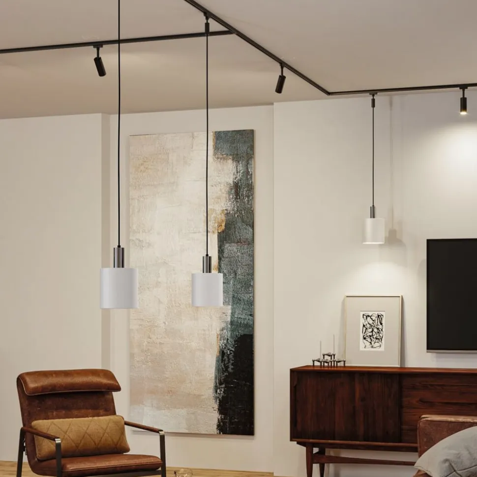 Paulmann URail lampeskærm Tallis 2Easy, hvid mat