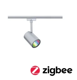 Paulmann URail LED-skinnespot Luxe Zigbee krom mat GU10