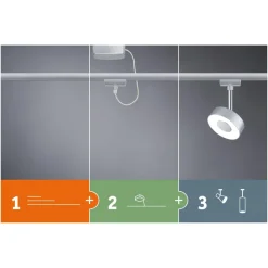 Paulmann URail LED-spot dipper, 2 lyskilder