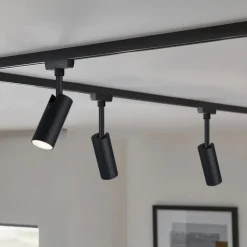 Paulmann URail LED-spot Tubo sort 3.000 K