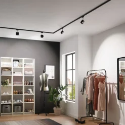 Paulmann URail LED-spot Tubo sort 3.000 K