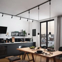 Paulmann URail LED-spot Tubo sort 4.000 K