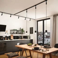 Paulmann URail LED-spot Tubo sort 4.000 K