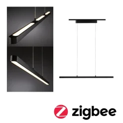 Paulmann URail Lento LED-pendel ZigBee CCT sort