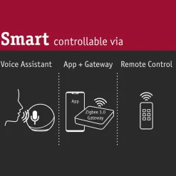 Paulmann URail Lento LED-pendel ZigBee CCT sort