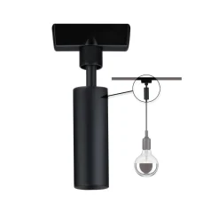 Paulmann URail pendeladapter Universal 50 W sort