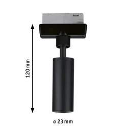 Paulmann URail pendeladapter Universal 50 W sort