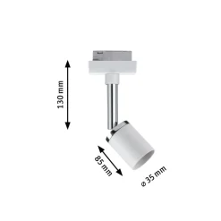Paulmann URail Pure II spot, hvidt