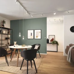 Paulmann URail skinne, hvid, længde 100 cm, aluminium