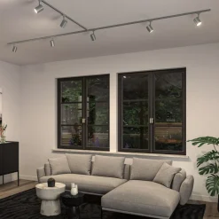 Paulmann URail skinnespot Luxe, krom mat, GU10