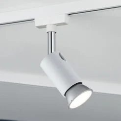 Paulmann URail skinnespot Pure I, hvid mat, GU10, metal