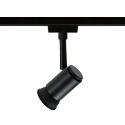 Paulmann URail skinnespot Runa, sort mat, GU10