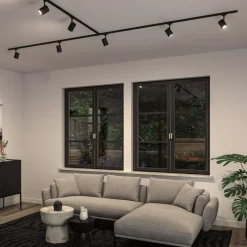 Paulmann URail skinnespot Luxe, sort mat, GU10