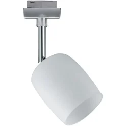 Paulmann URail Spot Blossom mat krom, satinglas