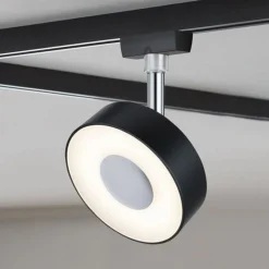 Paulmann URail Spot Circle sort dæmpbar 4.000 K