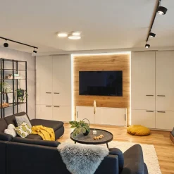 Paulmann URail spot Cube sort dæmpbar 2.700 K