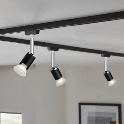 Paulmann URail Spotlight Pure II, dæmpbar mat sort