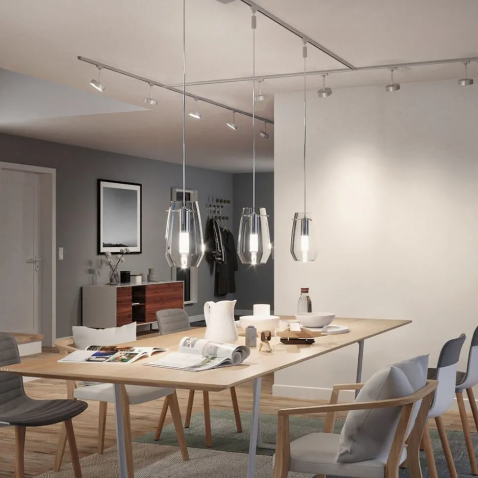 Paulmann URail ZigBee centerindføring krom mat