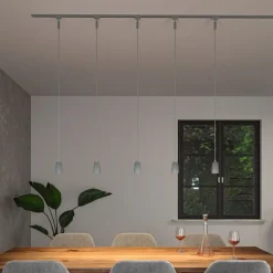 Paulmann URail-hængelampe Cover, krom mat, GU10