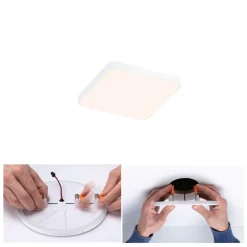 Paulmann Veluna Edge IP44 3000K dimm 9x9cm