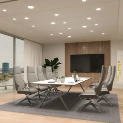 Paulmann Veluna Edge LED indbygget IP44 3.000K Ø 12cm