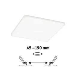 Paulmann Veluna LED 4.000 K 18,5x18,5